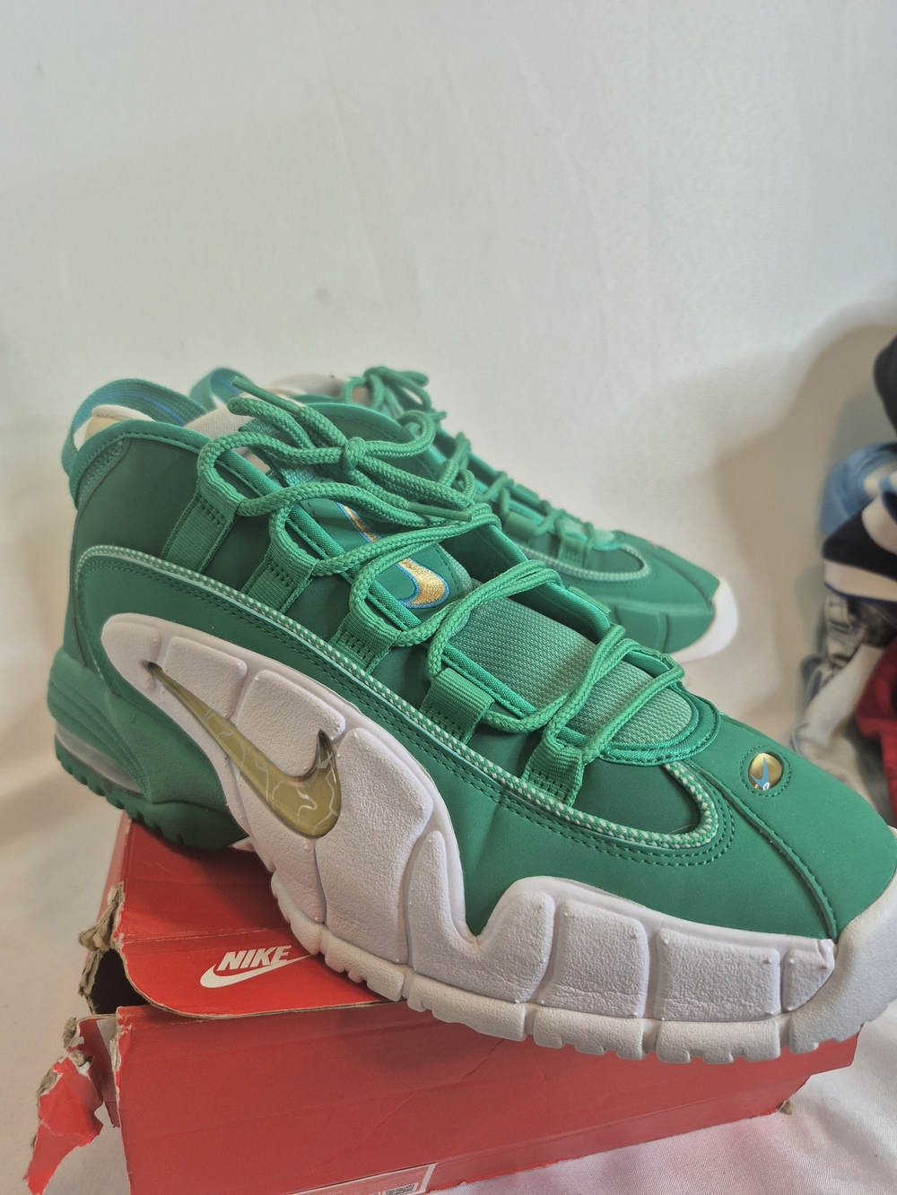 Nike Air Penny 1 Stadium Green Athletic Sneakers